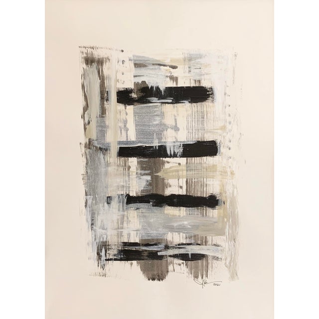 "Untitled 67" Contemporary Abstract Acrylic Painting by J. Kent Martin For Sale