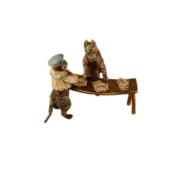 Bergman Foundry, Figure, 19th-Century, Bronze For Sale - Image 11 of 11