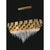 Collection marte chandelier, metal and crystal, ncs 522/120 by jago dimensions: d 120*40 x h 60 cm. Materials: metal,...