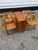 A practical and stylish dining table that contains four folding chairs. Designed in the mid 60s. Both stylish and highly...