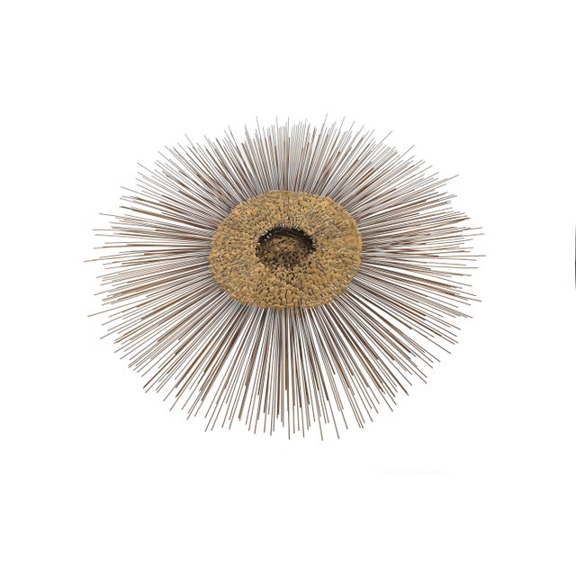 William Friedle 1960's Brutalist Sunburst Wall Sculpture by William and Bruce Friedle For Sale - Image 4 of 13