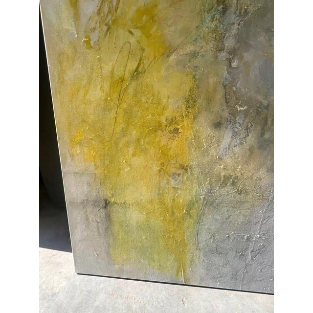 Paint Large Scale Original Abstract Mixed Media Painting on Canvas Artist Amy Gordon For Sale - Image 7 of 9