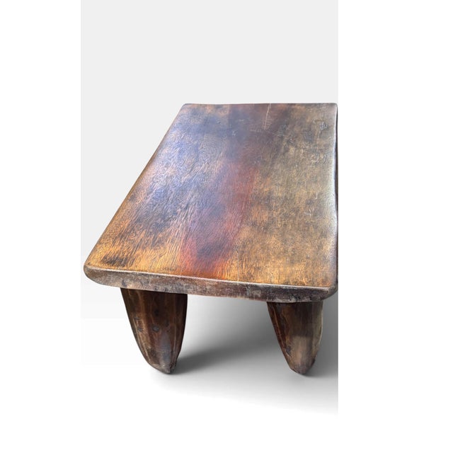Vintage African Carved Wood Senufo Low Table/Stool 23" W For Sale In New York - Image 6 of 10