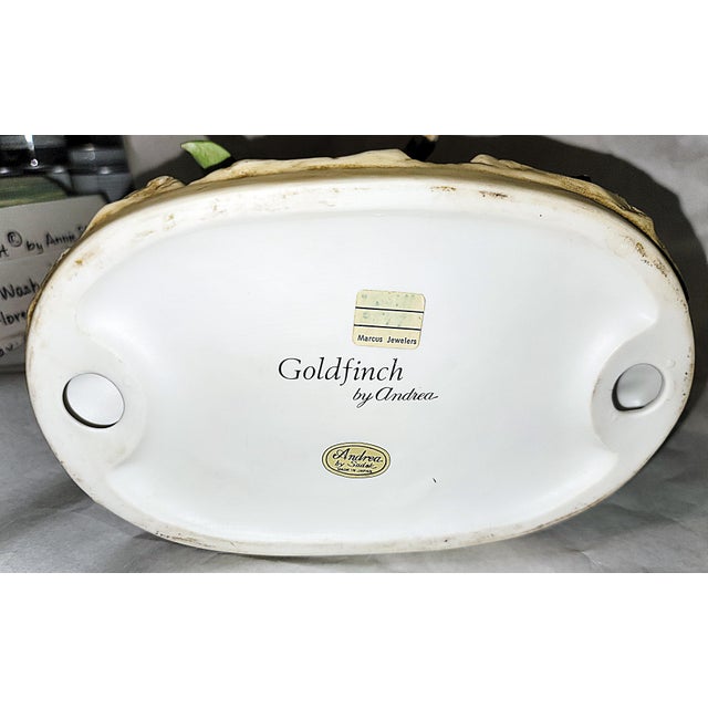 1980s The Goldfinhes Figurine by Andrea For Sale - Image 9 of 9