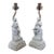 Vintage Arnart Japanese Bisque Porcelain Figural Table Lamps - Pair For Sale