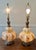 Mid 20th Century Carl Falkestein Bubble Regency Beaded Lamps - a Pair For Sale - Image 11 of 12