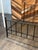 Metal Full Size Antique Iron Rod Bed Frame For Sale - Image 7 of 12