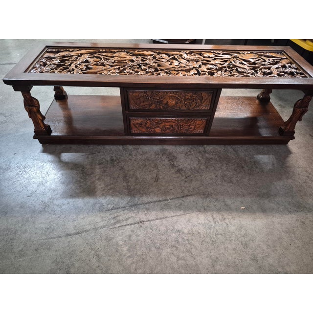 US military souvenir purchased while stationed in Taipei, Taiwan in 1973. It is made from Camphor Wood with a medicinal...