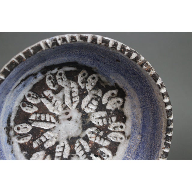 Mid-Century Modern Decorative Ceramic Bowl by Albert Thiry, 1970s For Sale - Image 12 of 17