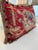 Vintage French Aubusson Style Red Parrot Tapestry Pillow With Velvet Back For Sale - Image 4 of 6