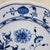 Farmhouse Meissen Blue Onion Oval Plates Set of 3 – Antique German Porcelain, Embossed “Meissen” & Oval Backstamp For Sale - Image 3 of 11