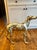 Vintage Pair Hollywood Regency MCM Whippet Greyhound Statues 21” T X 24”w Ea For Sale - Image 9 of 11
