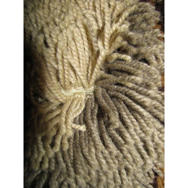 Mid-Century Modern Pop Art Woolen Tapestry, 1970 For Sale - Image 3 of 12