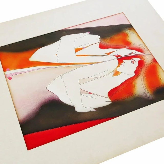 John Luke Eastman serigraph titled, "One Mind," fitted to matte board. This Eastman serigraph comes with an inscription...