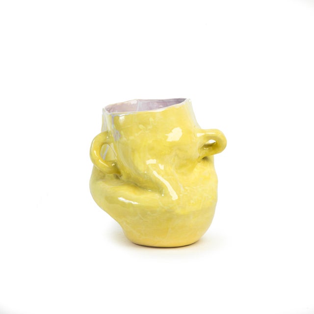 Handmade Ceramic Punch Bowl Set consisting of a container, 6 glasses and 1 serving spoon designed by Chilean Artist...