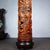 Brown Late 19th Century Carved Rosewood Incense Tube With Dragon Motif, 420g For Sale - Image 8 of 9