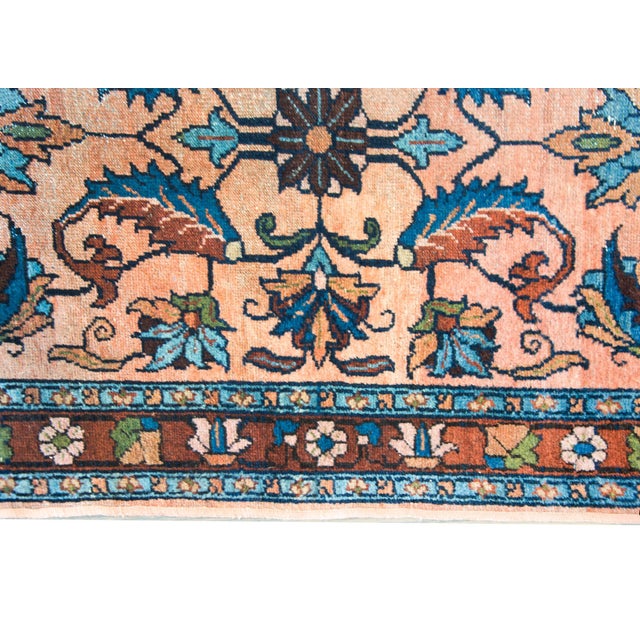 Textile Early 20th Century Persian Lilihan Rug For Sale - Image 7 of 13