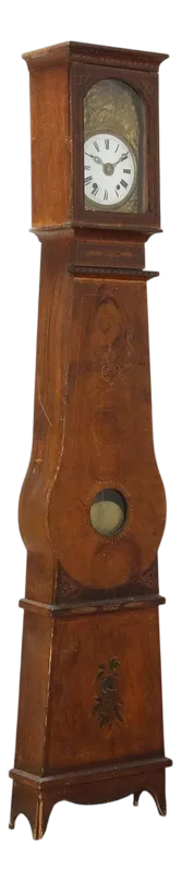 Morbier Pendulum Clock, Late 19th Century