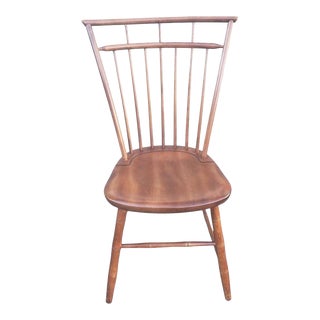 Yugoslavian Faux Bamboo Cherry Windsor Chair, Circa 1970s For Sale