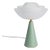 Lotus Table Lamp in Sage by Serena Confalonieri for Mason Editions For Sale