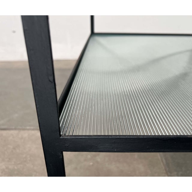 Mid-Century Modern German Minimalist Bar Cart Trolley by Herbert Hirche for Holzäpfel, 1960s For Sale - Image 13 of 18