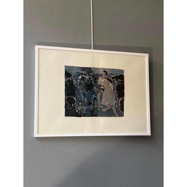 Hans Erni, Horses 2, 1960s, Lithograph For Sale - Image 8 of 9