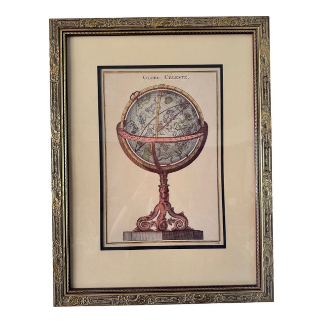 Late 20th Century Mid Century Modern Globe Céleste For Sale