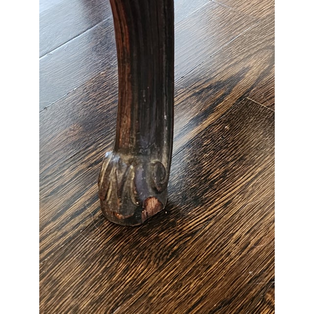 Early 20th Century Renaissance Revival Cherub Triangle Side Table Plant Stand For Sale - Image 14 of 18