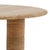 2020s Travertine & Cane Round Coffee Table For Sale - Image 5 of 6