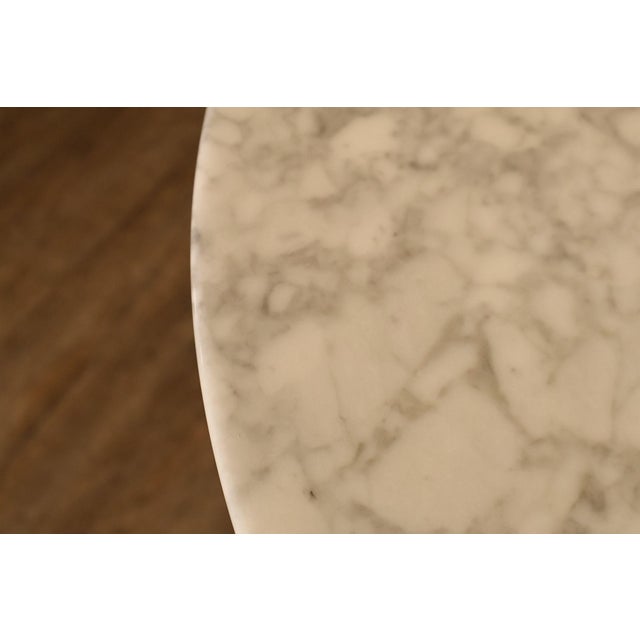 Stone Knoll Saarinen Oval Marble Dining Table For Sale - Image 7 of 18
