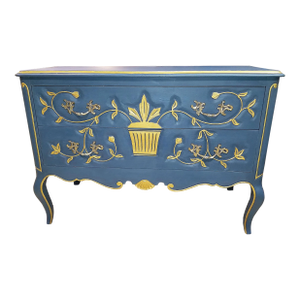 1980s Davis Furniture French Country Dresser