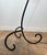 1950s Black lacquered and brass floor lamp in the style of Jean Royère For Sale - Image 9 of 12