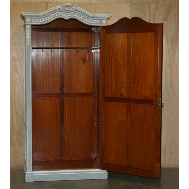 Antique French Wardrobe with Mirrored Door from Mellier & Co For Sale - Image 14 of 18