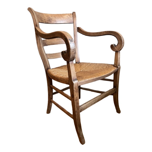 French Biedermeier Farmhouse Chair, 1880 For Sale