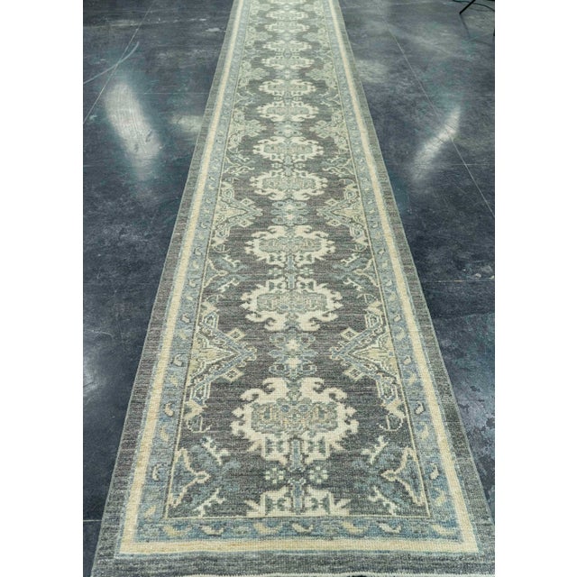 Turkish Oushak Rug 2'10" x 18' #20243 Explore a curated collection of hallway runners, wool rugs, and handmade...