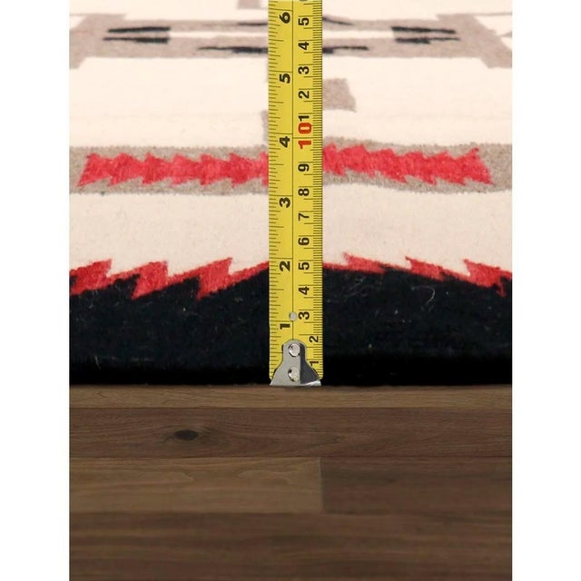 2010s Tuscany Wool Ivory Area Rug, 9' 1'' X 11' 9'' For Sale - Image 5 of 7