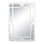 Late 20th Century Fretwork Faux Bamboo Mirror For Sale