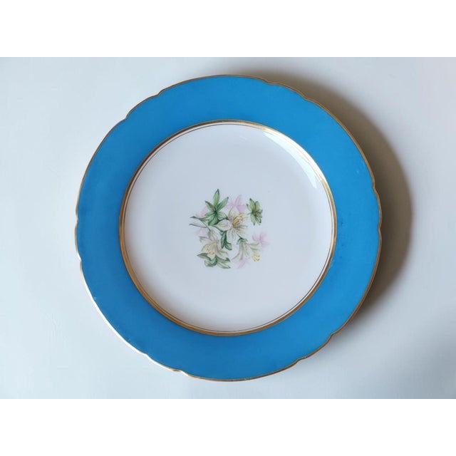Paris Porcelain Dessert Plates, 19th Century, Set of 6 For Sale - Image 11 of 18