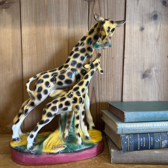 1970 Barsottini Vino Rosso Giraffe Decanter For Sale - Image 6 of 6