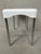 Vintage stool by CM Italy. Model: Marmore. Perfect bathroom stool or plant table. In good condition. Height: 42cm. Width:...