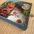 Chinosierie Tureen Painting With Autumn Roses, Sunflowers and Pumpkins, Thankful & Blessed by Artist Kristin Ashman For Sale In San Antonio - Image 6 of 12