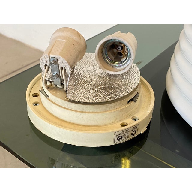 Cobá Model Ceiling Lamps by Roberto Pamio and Renato Toso for Leucos, 1980s, Set of 2 For Sale - Image 13 of 16