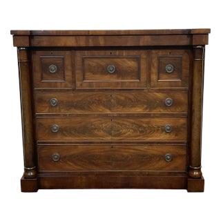 Victorian Mahogany Chest of Drawers, 19th Century For Sale