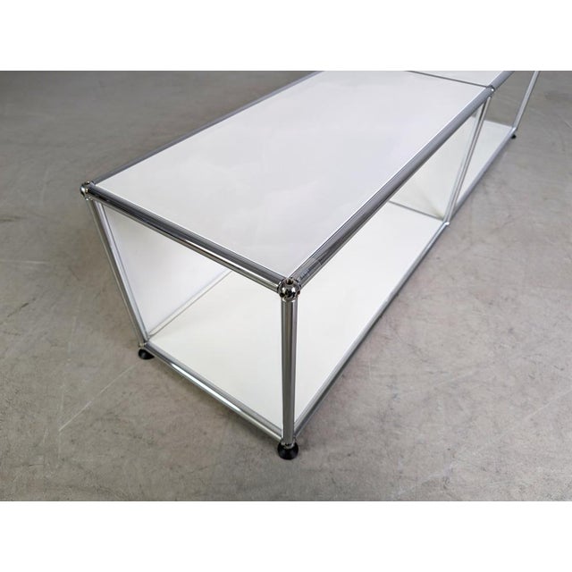 White Sideboard by Fritz Haller for USM Haller For Sale - Image 5 of 12