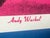 Pop Art Large 1989 Andy Warhol "Two Colored Cows" 1st Ed. Nouvelles Images Poster For Sale - Image 3 of 7