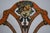 1980s Maitland Smith Adams Style Hand Painted Shield Back Chair For Sale - Image 5 of 18