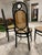 Vintage Chairs in Curved Beech with Vienna Straw Seat, 1980s, Set of 4 For Sale - Image 4 of 10