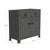 Traditional Chatham 31 in. W Rectangular Raffia 2 Drawer Accent Cabinet, Charcoal Raffia For Sale - Image 3 of 7