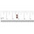 Early 21st Century 10K Rose Gold 1/3 Cttw White and Brown Diamond Milgrain Criss Cross J-Hoop Earrings (I-J Color, I1-I2 Clarity) For Sale - Image 5 of 5