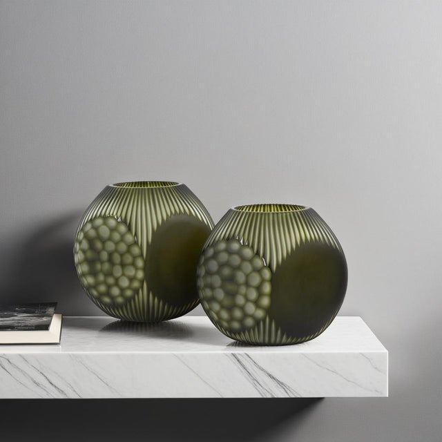 Green Cebu Vase- Small For Sale - Image 8 of 9